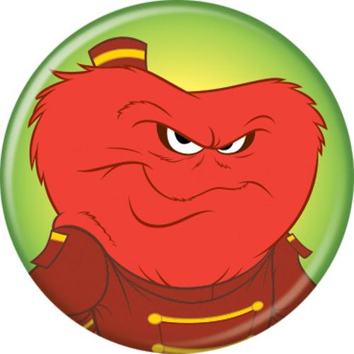 Looney Tunes Gossamer Button 1.25in Round