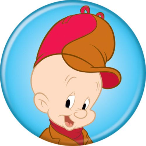 Looney Tunes Elmer Button 1.25in Round