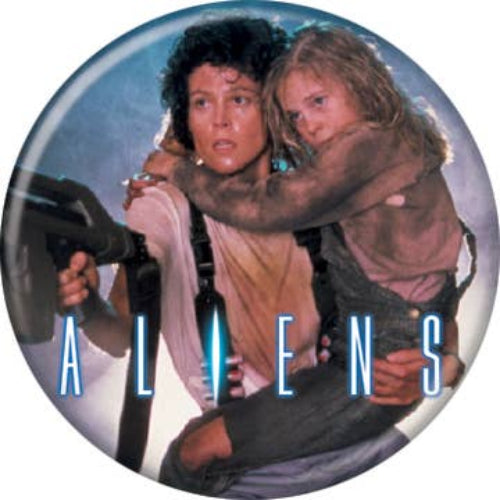Alien Ripley and Newt Button 1.25in Round