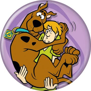 Scooby-Doo and Shaggy Button 1.25in Round