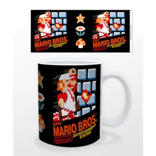 Super Mario Bros. NES Cover Ceramic 11 Ounce Mug