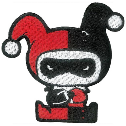 Harley Quinn Chibi Iron-On Patch