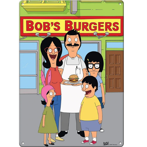 Bob's Burgers Metal Sign