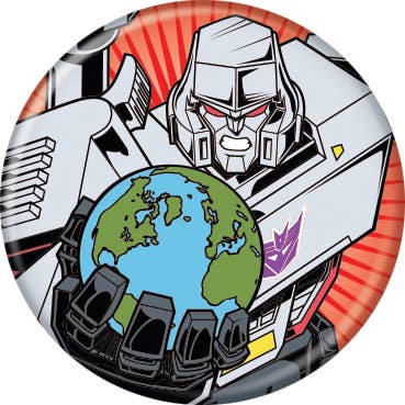 Transformers Megatron 1.25" Round Button