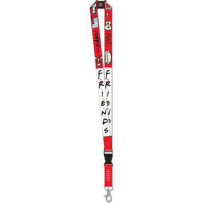 Friends Lanyard with Breakaway Clip and ID Holder