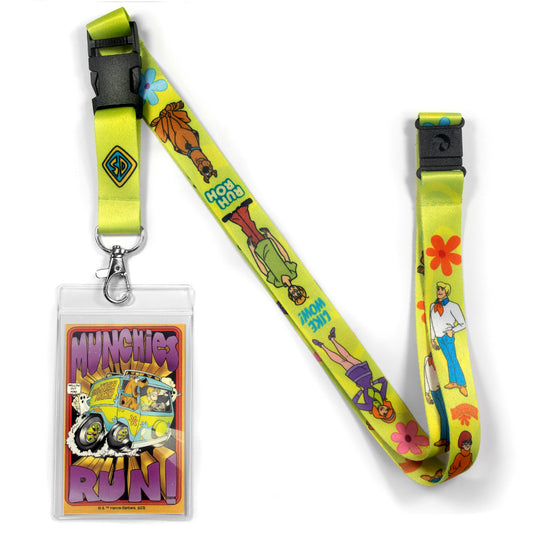 Scooby-Doo Lanyard with Breakaway Clip and ID Card Holder