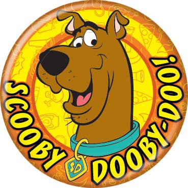 Scooby-Doo  1.25" Round Button