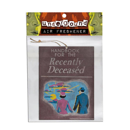 Hand Book For The Recently Deceased Air Freshener - Beetlejuice