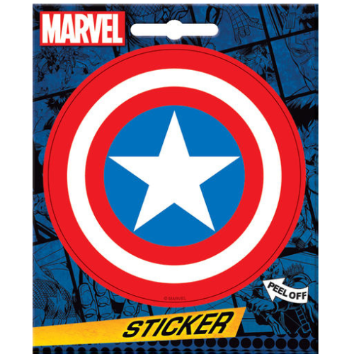 Marvel Captian America Shield Sticker