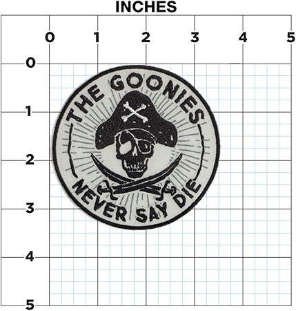 The Goonies Never Say Die Iron-On Patch