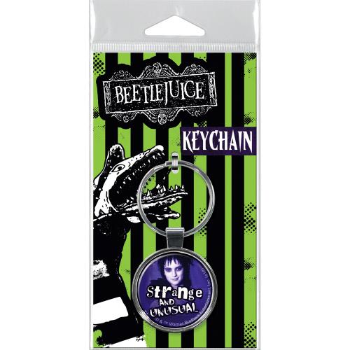 Beetlejuice Lydia Keychain