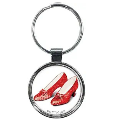 The Wizard of Oz Ruby Slippers Keychain