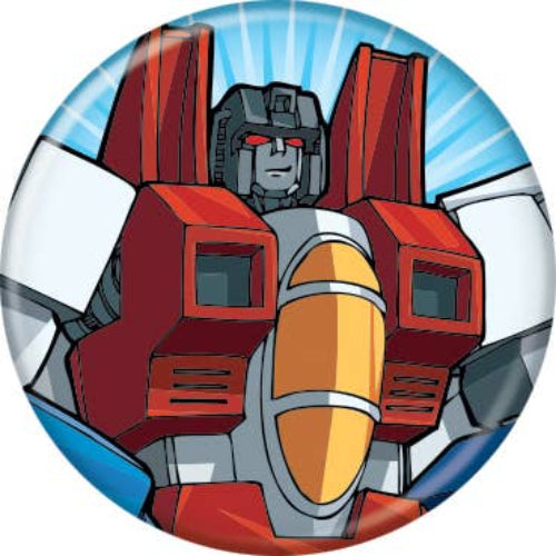 Transformers Starscream 1.25" Round Button