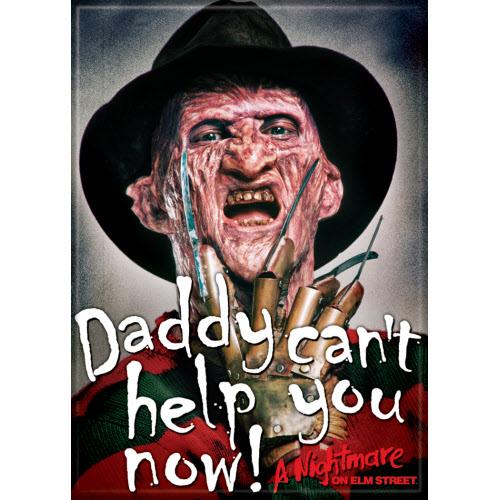 A Nightmare On Elm Street™ Freddy Kruger Daddy Can't Help Magnet