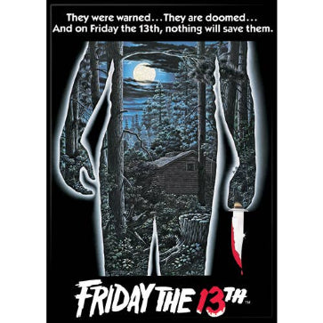 Friday the 13th Movie Poster Magnet 2.5in  X 3.5in