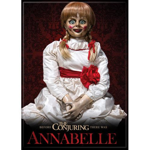Annabelle on Red Alt Poster Magnet  2.5in x 3.5in