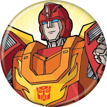 Transformers Rodimus Prime  1.25" Round Button