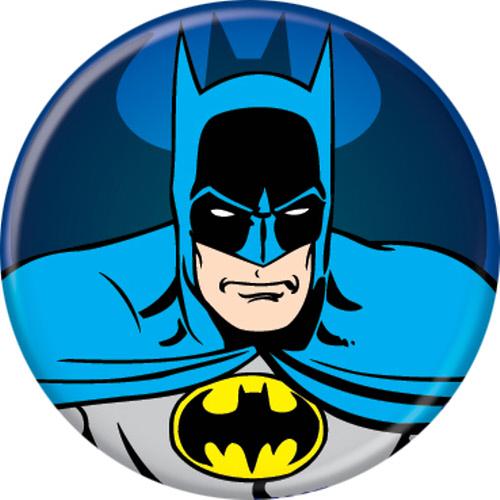 Batman Bust Round 1.25" Button