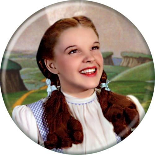 Wizard of Oz Dorothy Smiling Button