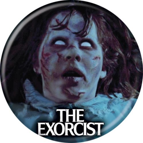 The Exorcist Regan White Eyes Button 1.25in Round