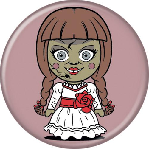 Annabelle Chibi Button 1.25in Round
