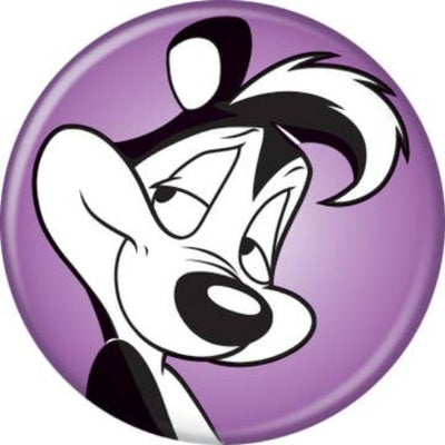 Looney Tunes Pepe Button 1.25in Round