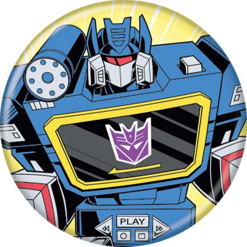 Transformers Soundwave Button