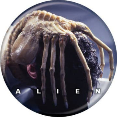 Alien Face Hugger Button 1.25in Round
