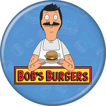 Bob's Burgers Bob 1.25" Round Button