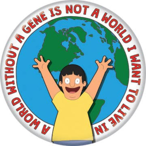 Bob's Burgers Gene 1.25" Round Button