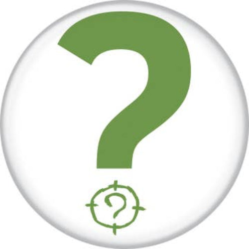 The Riddler Question Mark Round 1.25" Button
