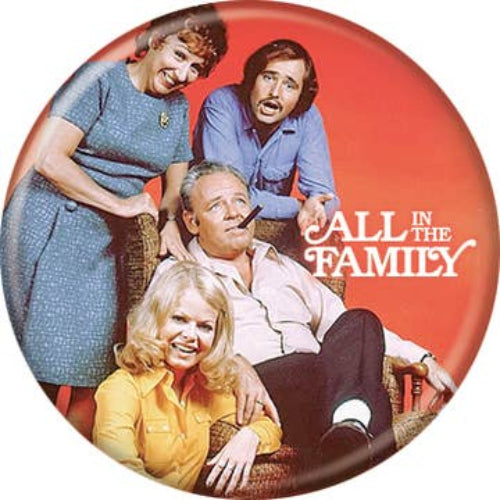 Norman Lear Television All In The Family Cast Button