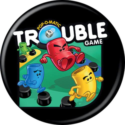 Trouble Game Box Cover Button