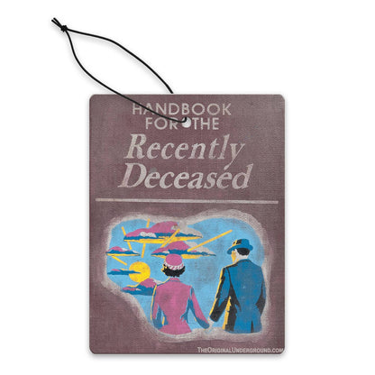 Hand Book For The Recently Deceased Air Freshener - Beetlejuice