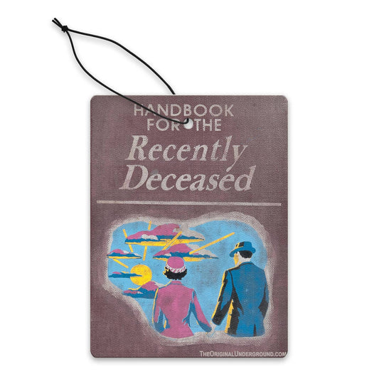 Hand Book For The Recently Deceased Air Freshener - Beetlejuice