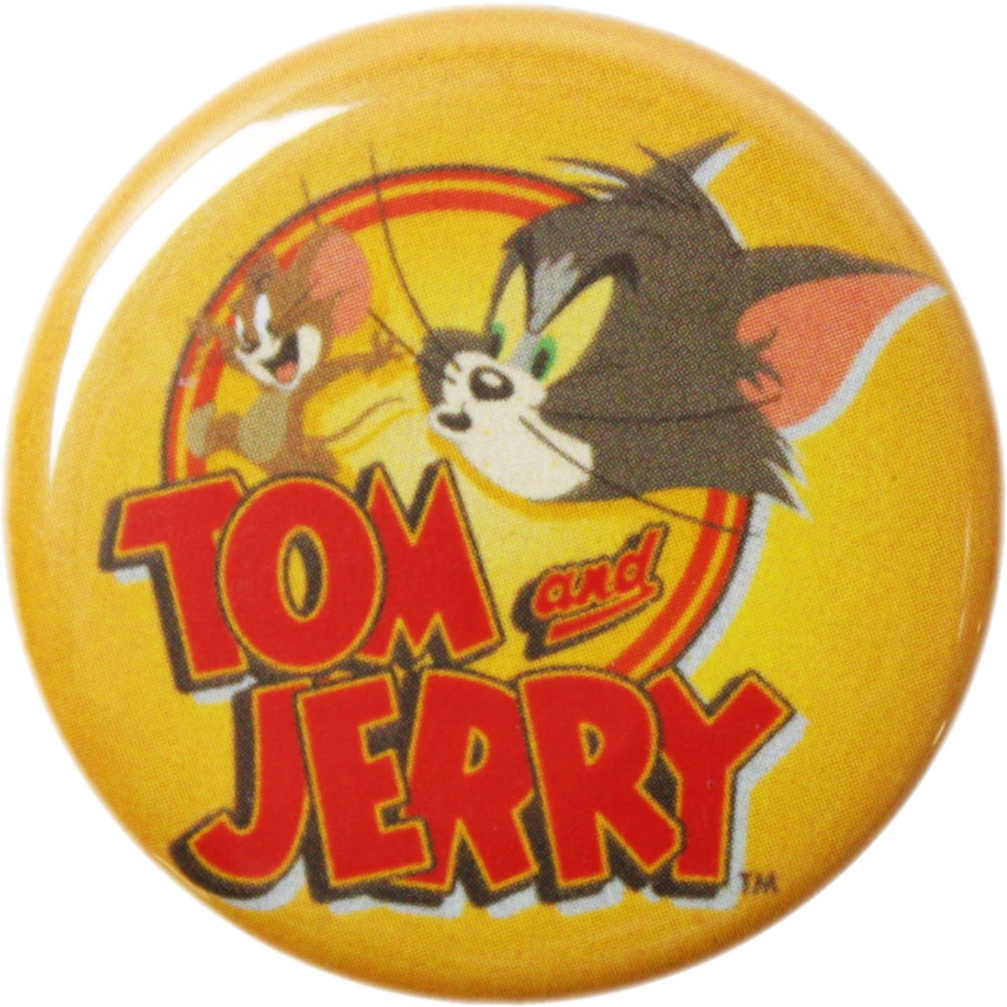Tom and Jerry 1.25" Round Button
