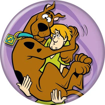 Scooby-Doo and Shaggy 1.25" Round Button