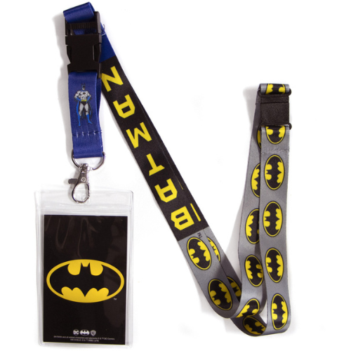Batman Lanyard with Breakaway Clip and ID Card Holder