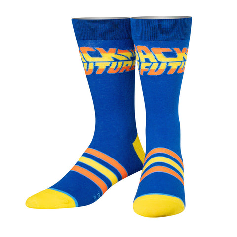 Back To The Future Stripped Crew Socks