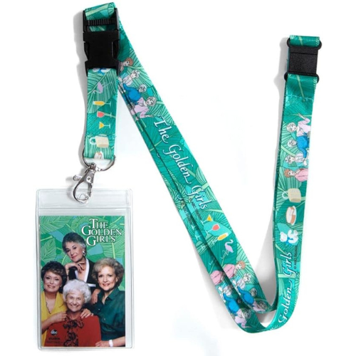 Golden Girls Lanyard with Breakaway Clip and ID Holder
