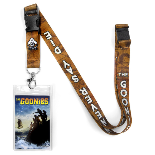 Goonies Lanyard with Breakaway Clip and ID Card Holder