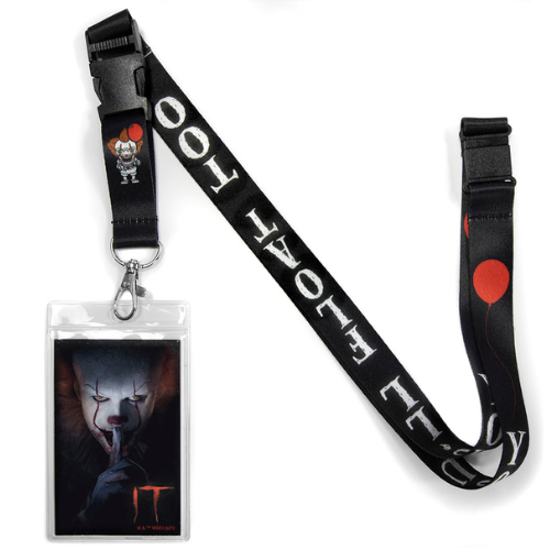 It Pennywise Lanyard with Breakaway Clip and ID Holder