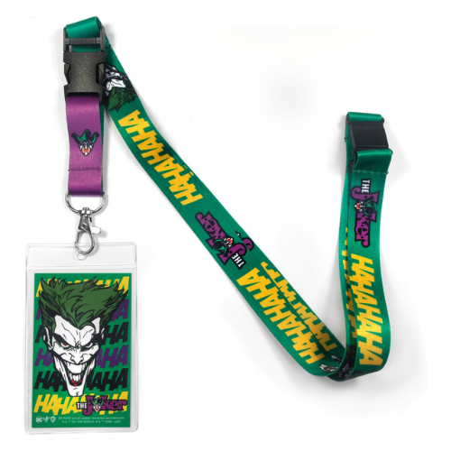 The Joker Lanyard with Breakaway Clip and ID Holder
