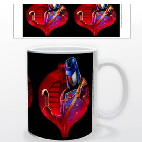 G.I. Joe Cobra Commander  Ceramic 11 Ounce Mug