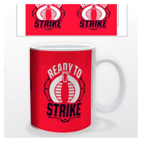 G.I. Joe Cobra Ready To Strike Ceramic 11 Ounce  Mug