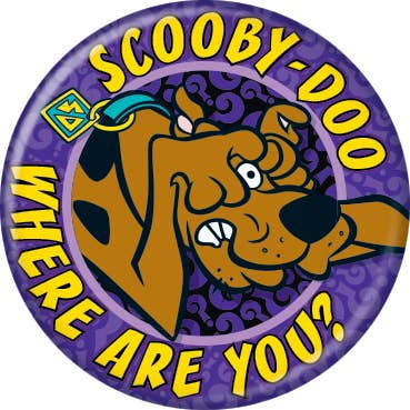 Scooby-Doo Where Are You 1.25" Round Button