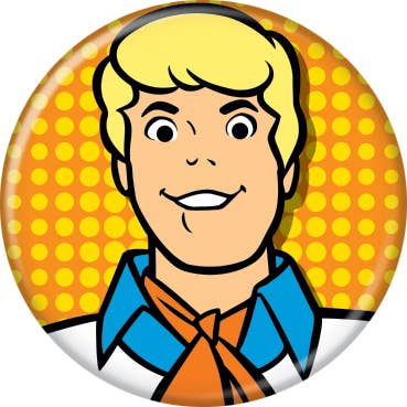 Scooby-Doo Fred Buttons 1.25" Round Button