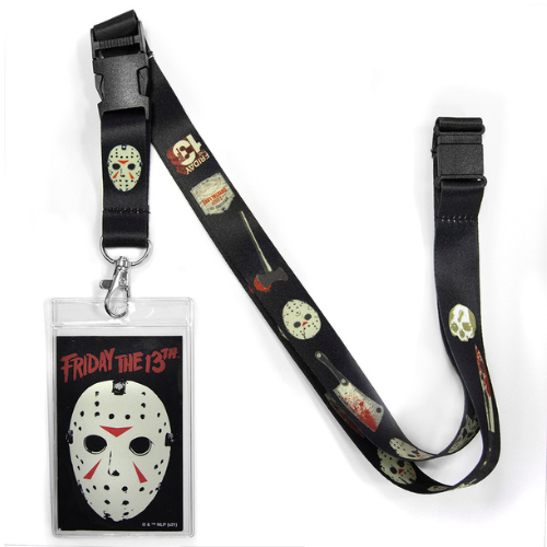 Friday The 13th Lanyard with Breakaway Clip and ID Holder