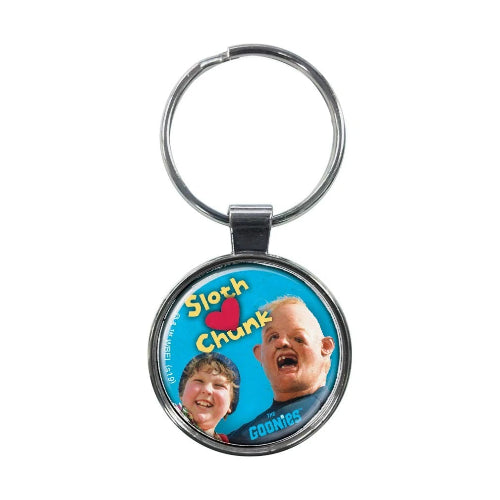 The Goonies Sloth Hearts Chunk Keychain